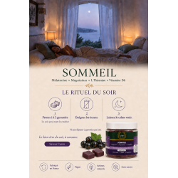 Gummies Sommeil ALTHÉA à la mélatonine, magnésium, L-théanine et vitamine B6