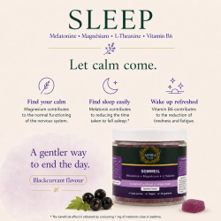 ALTHÉA Sleep Gummies with melatonin, magnesium, L-theanine and vitamin B6