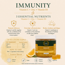 ALTHÉA Immunity Gummies with vitamin C, zinc and vitamin D3