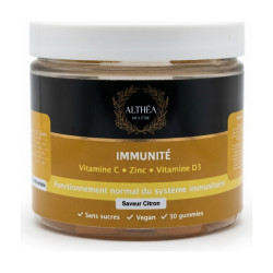 ALTHÉA Immunity Gummies with vitamin C, zinc and vitamin D3