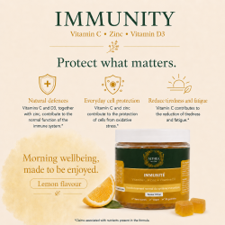 ALTHÉA Immunity Gummies with vitamin C, zinc and vitamin D3