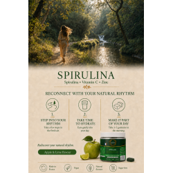 ALTHÉA Spirulina Gummies – Vitamin C, Zinc & Vitamin B12 – Green Apple & Lime