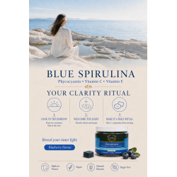 ALTHÉA Blue Spirulina Gummies – 30 Gummies – Blueberry Flavour